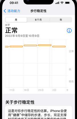 双滦iPhone手机维修如何在iPhone开启'步行稳定性通知'