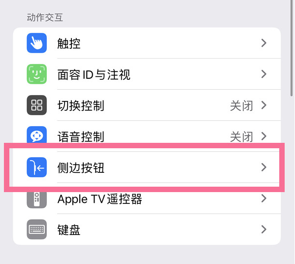 双滦苹果14维修店分享iPhone14 Plus侧键双击下载功能关闭方法 