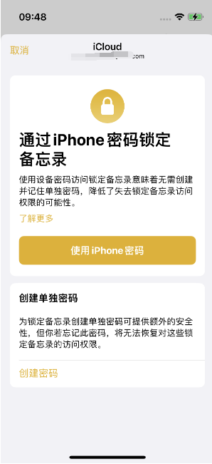 双滦苹果14维修店分享iPhone 14备忘录加密方法教程 