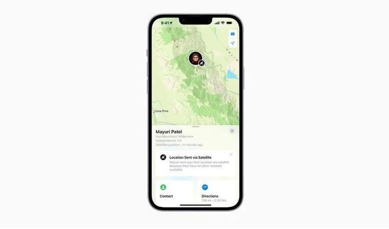 双滦苹果14维修分享iPhone14系列中 FindMy功能通过卫星分享位置方法教程 
