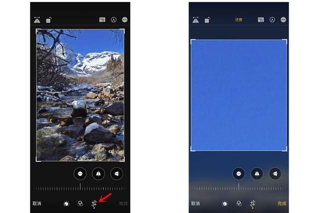双滦苹果手机维修分享iPhone手机如何使用裁剪功能隐藏照片 
